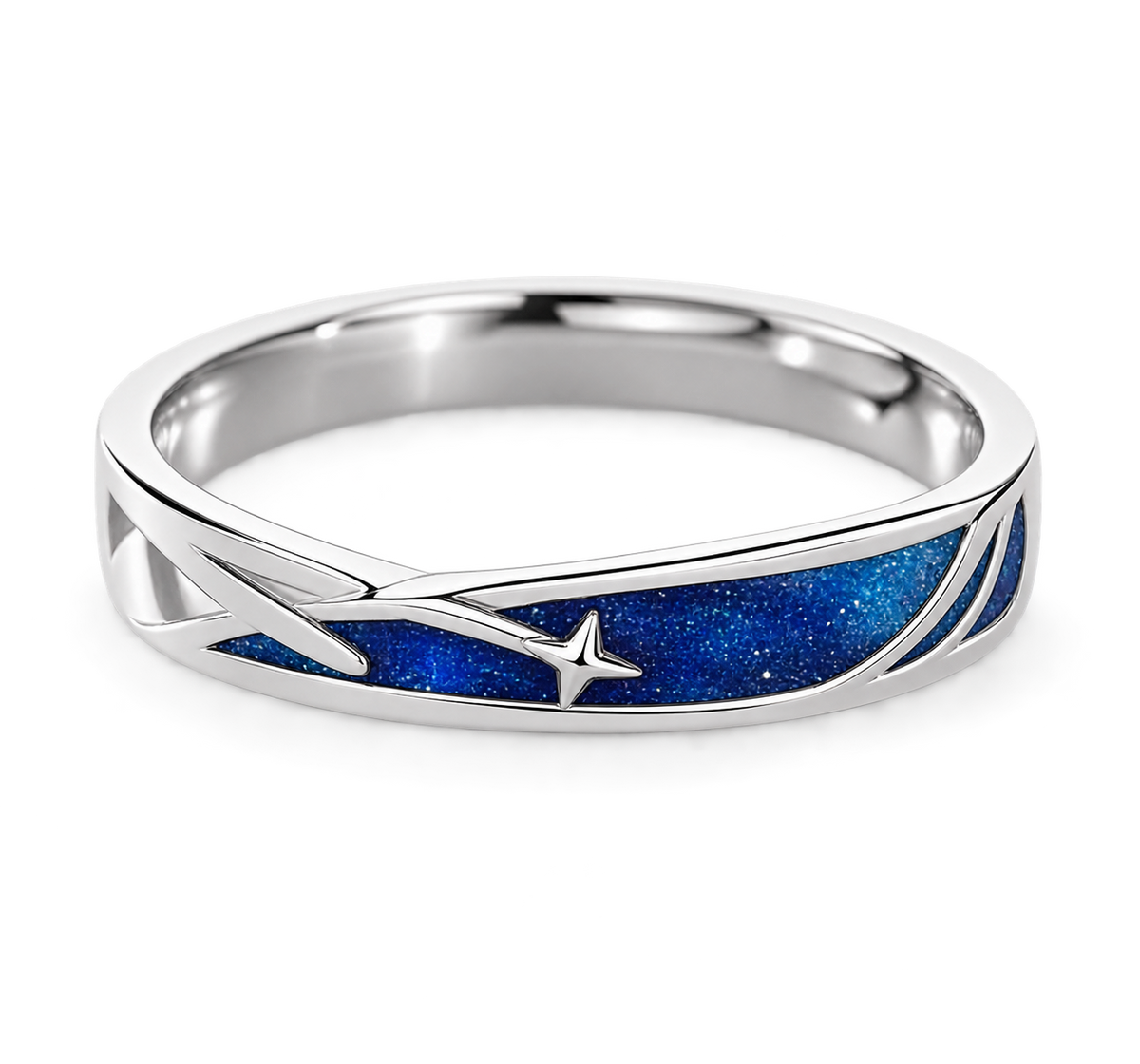 Anillos de Pareja “Bajo el Mismo Cielo” · Plata 925